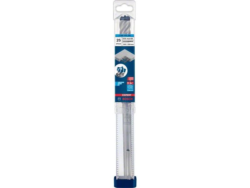 Sveder Bosch EXPERT SDS max-8X, Dimenzije: 25x200x320mm, 2608900240